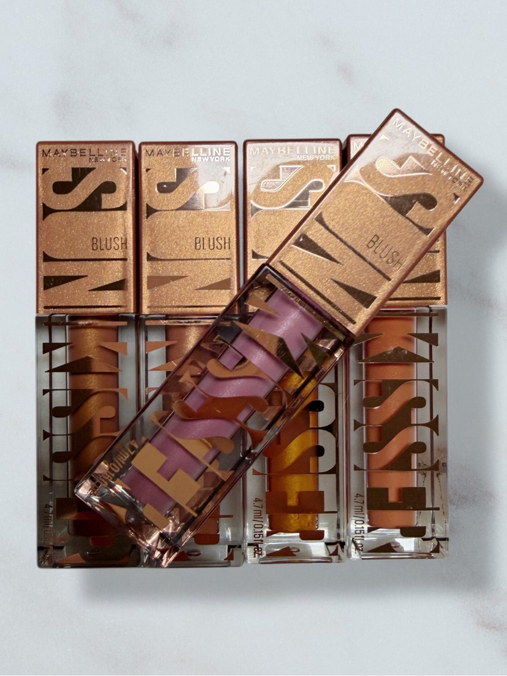Maybelline Nudes Liquid Blush Set Of 5 (UNOPENED)